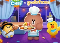 라인스튜디오 쿠킹 게임 라인 셰프, ‘구데타마’와 콜라보레이션 진행