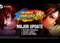 업데이트 실시 주식회사 SNK, ‘더 킹 오브 파이터즈 ’98 ULTIMATE MATCH FINAL EDITION’ Steam버전 오늘 롤백 넷코드와 로비, 관전... 