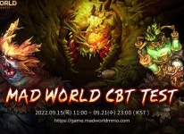 주식회사 잔디소프트 MMORPG 매드월드 CBT 테스터 모집 시작