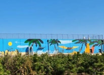 경기창조경제혁신센터 보육기업 이프비 주식회사, 벽 플랫폼 ‘월디’, ‘미술건축’ 프로젝트를 통해 건물 이미지 변화 : 동해시 나인비치37