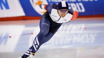 김준호, 폴란드 월드컵서 스피드스케이팅 500m 1차 레이스 동메달 획득
