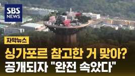 싱가포르 참고한거 맞아?? 도심의 흉물이 된 창원 빅트리 - 더불어민주당 마이너 갤러리