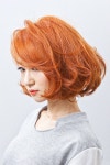 S/S 시즌 텐저린 오렌지 컬러 헤어스타일 | 세계일보 S/S 시즌 텐저린 오렌지 컬러 헤어스타일
