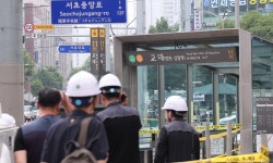 교대역 인근서 배관 파손으로 가스 누출…일대 통제 | 세계일보 교대역 인근서 배관 파손으로 가스 누출…일대 통제
