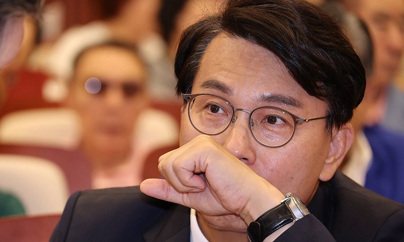 윤상현 의원, 김건희 특검 소환…공천개입 의혹 조사 현장 출석