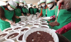 인천 용현1·4동 새마을부녀회, 동지팥죽 나눔 | 세계일보 인천 용현1·4동 새마을부녀회, 동지팥죽 나눔