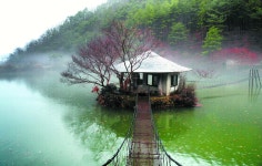 전남 순천 주암호 해토머리 풍경 | 서울신문 전남 순천 주암호 해토머리 풍경