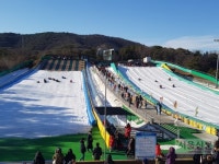 자동출발대 갖춘 ‘김포사계절눈썰매장’으로 오세요 | 서울신문 자동출발대 갖춘 ‘김포사계절눈썰매장’으로 오세요