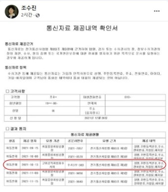 공수처, 국힘 경선 때 이양수·조수진 통신자료 조회… 사찰 논란 | 서울신문 공수처, 국힘 경선 때 이양수·조수진 통신자료 조회… 사찰 논란