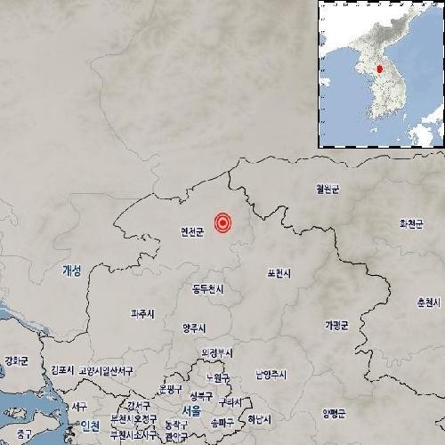 연천군 지진으로 경기 지역 두 번째로 강력한 규모 3.3 지진 발생, 추가 지진에 대비 당부