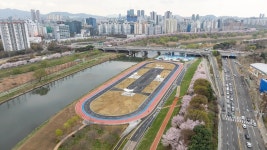 양천구, 안양천 목동 인라인장 ‘육상·인라인 복합트랙’ 재탄생 | 서울신문 양천구, 안양천 목동 인라인장 ‘육상·인라인 복합트랙’ 재탄생