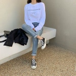소녀나라 - 트렌디세미일자데님 트렌디세미일자데님