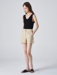 8seconds-베이지 베이직 쇼트 팬츠│삼성물산 온라인몰 SSF Shop 베이지 베이직 쇼트 팬츠
