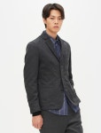 The Editor-(Men) Wool Blend Reversible Jacket - Ash│삼성물산 온라인몰 SSF Shop (Men) Wool Blend Reversible Jacket - Ash