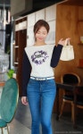 스타일온미 데일리 워싱 부츠컷 데님 팬츠 