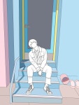 아이패드 사고 첨으로 그렸던 그림 자랑해볼래!! - 방탄소년단 카테고리