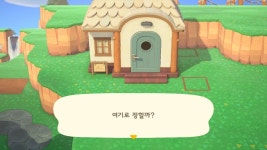 덬들아 주민 집 위치 어디가 더 괜찮아보여?? - 동물의숲 카테고리