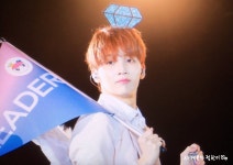 더쿠 - 정한이한테 쿱스가 쥐어준 리더깃발