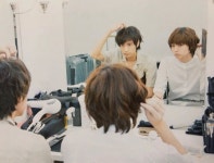 머지 거울보는 이 귀여운 둘은???(이노히카) - Hey! Say! JUMP(헤이세이점프) 카테고리