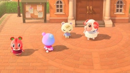 광장에 자꾸 주민이 늘어나ㅋㅋㅋㅋㅋ - 동물의숲 카테고리