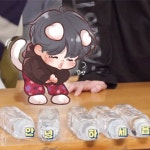 더쿠 - 밍님 물병 인사 팬아트 올라와따