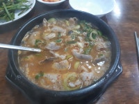 전주에서 먹었던 순대국밥 너무 맛있었어 - 코로나19 카테고리
