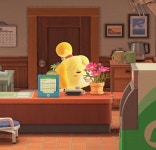 여울이 꽃향기 맡는거 귀여워서 찍고 있었는데 - 동물의숲 카테고리