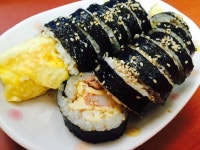 엄마김밥 먹은 후기 - 후기 카테고리