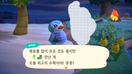 마일섬에서 크리미 만났어!! - 동물의숲 카테고리