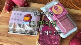 씨유에 팔고 있거나 팔다가 없어진 디저트들 - 스퀘어 카테고리