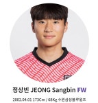 상빈이 루루빠더 국대 프로필 사진 업데이트 됨!! - 국내축구 카테고리