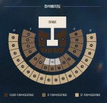 더쿠 - 트와콘 1층 4,12 이런구역 잘 보이려나?