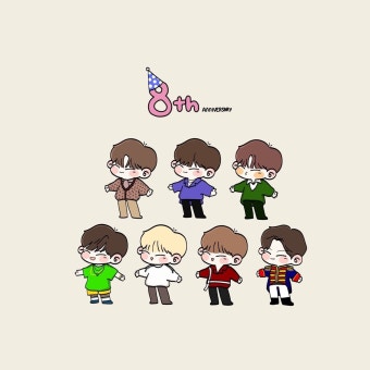 데뷔 8주년 팬아트 - 황민현 카테고리