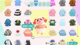 차둘이 옷 좀 골라줄 수 있을까? - 동물의숲 카테고리