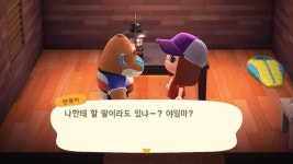 울섬 만복이 츤데레임ㅋㅋㅋㅋ - 동물의숲 카테고리