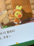귀오미 진짜 개귀여워.. - 동물의숲 카테고리