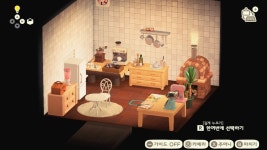 러그랑 냉장고를 얻고 주방꾸미기를 마쳤어!!!! - 동물의숲 카테고리