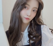 미오나 인스타 - 앞머리 없는 롱헤어 핑크 호리 - 노기자카46 카테고리