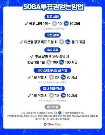 소리바다 글로벌 아티스트상 (스타플레이) 투표 방법... 소리바다 글로벌 아티스트상 (스타플레이) 투표 방법 - 방탄소년단...