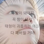 더쿠 - 방탄 뷔 꼭 짱이 돼야지