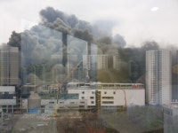 더쿠 - 성복역 불난 사진