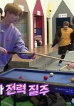 21조 룡 진짜 욱김ㅋㅋㅋㅋㅋㅋ 부서진 큐대로 당구치는 진영이랑 자기 파트 사수하려고 참다닥 달려오는 우진ㅋㅋㅋㅋㅋ - Wanna One(워너원)... 