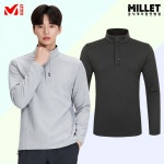 밀레 남성긴팔티 등산티셔츠 데피 반집업 스판 MLTFT223 A | 스퀘어몰