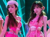 [T포토] 김유정 손하트로 남심 저격