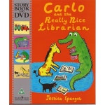 웬디북 - 영어원서 전문서점 Carlo and the really nice librarian (Story Book and DVD)