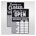 위즈위드 WIZWID:Open Closed 비즈니스아워 사인보드