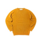 WIZWID:위즈위드 - [Harley of Scotland:할리 오브 스코틀랜드][10%할인쿠폰 증정!]Shaggy Dog Crew Neck Sweater - Nugget WIZWID