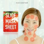 WIZWID:위즈위드 - [KOCOSTAR:코코스타]코코스타 슬라이스 마스크 - 토마토 WIZWID