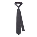 WIZWID:위즈위드 - [J´RIUM:제이리움]Solid Tuck Texture Knit Tie Grey WIZWID