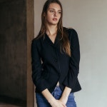 WIZWID:위즈위드 - [HENCE:헨스][40%SALE]Hence Basic Collection Slim Short Jacket Black WIZWID